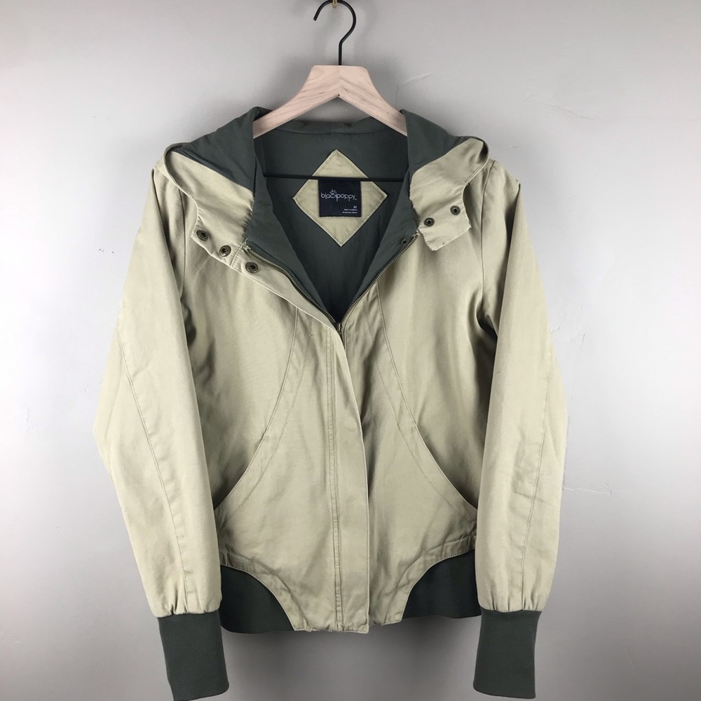 BLACK POPPY || Hooded Jacket